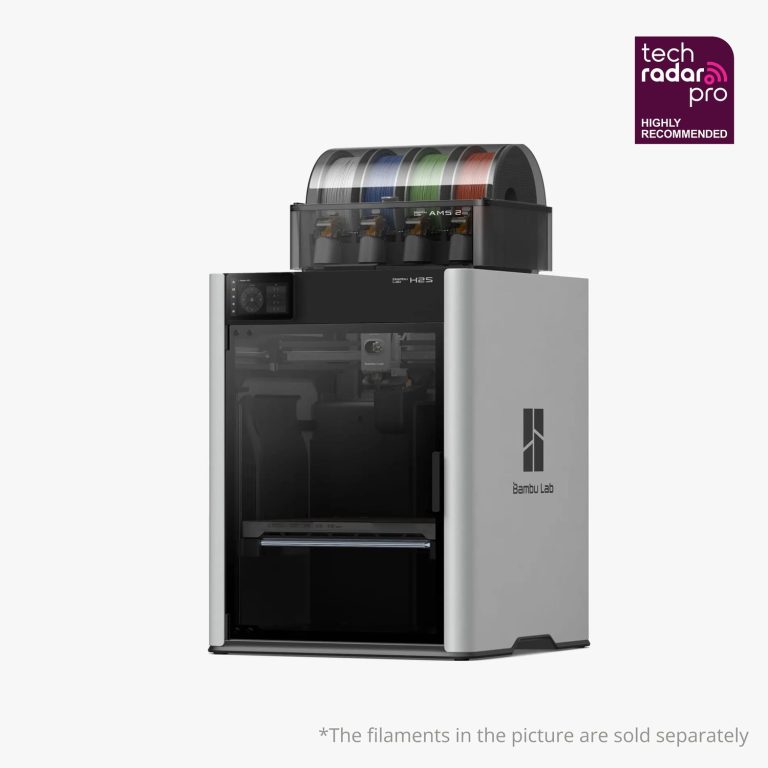 Bambu Lab H2S 3D printer laser cutter product photo
