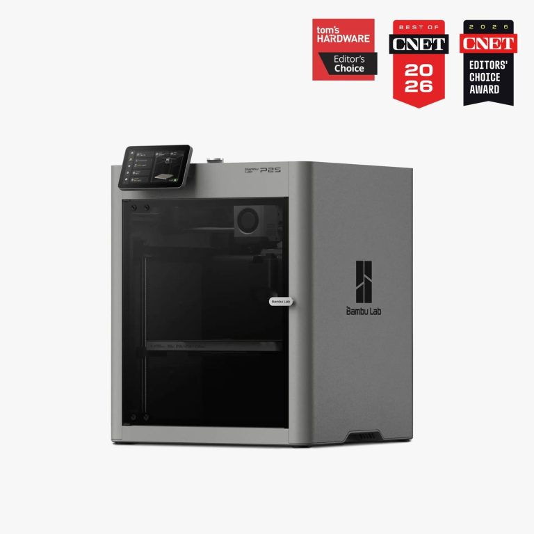 Bambu Lab P2S enclosed 3D printer product photo