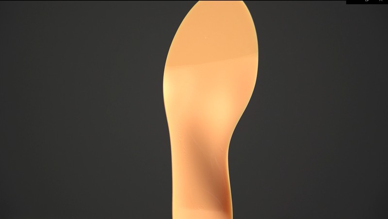 3D printed custom insole