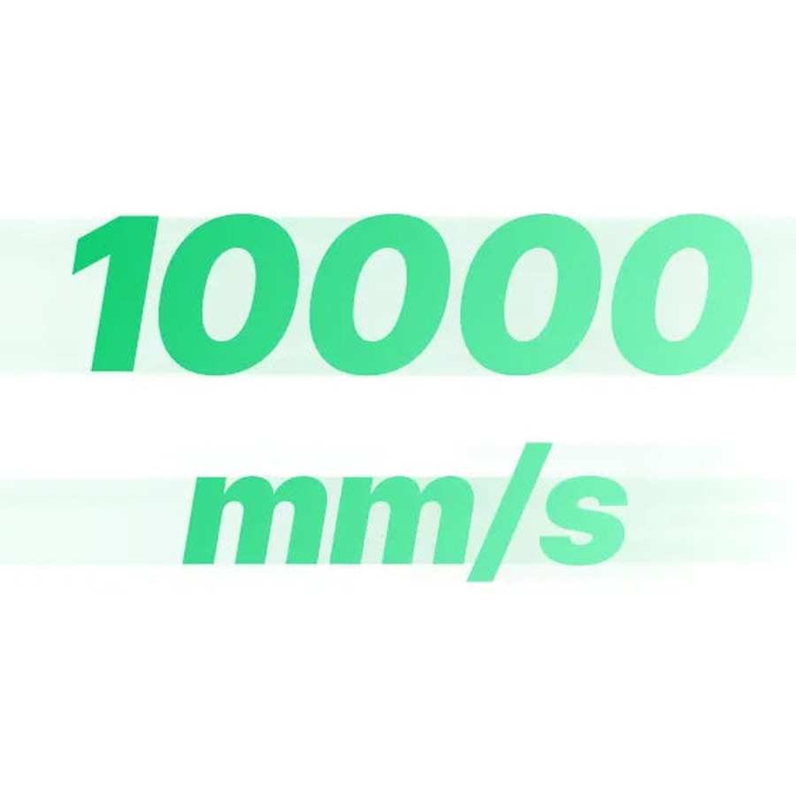 30,000 mm/s speed