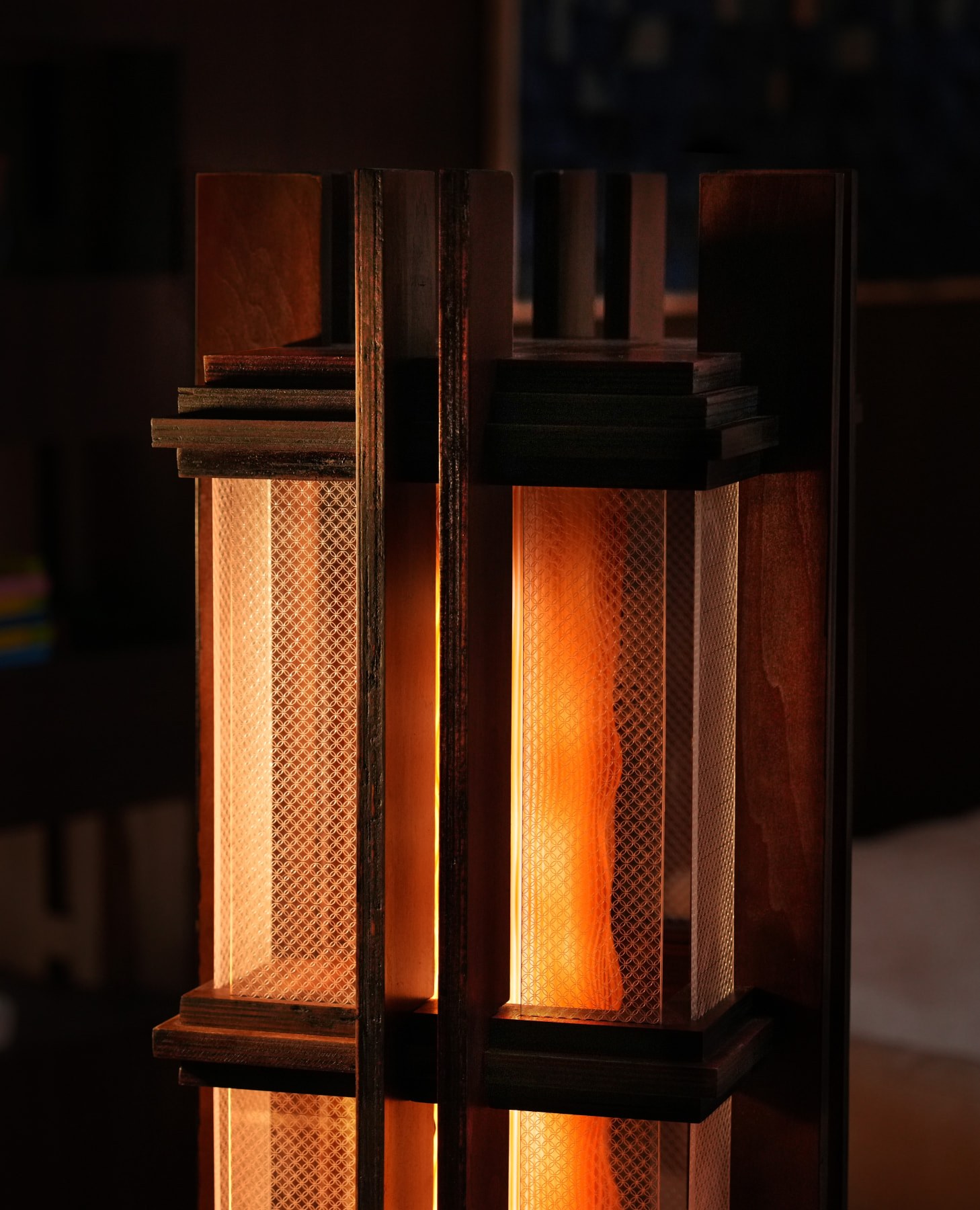 Prairie Lamp detail