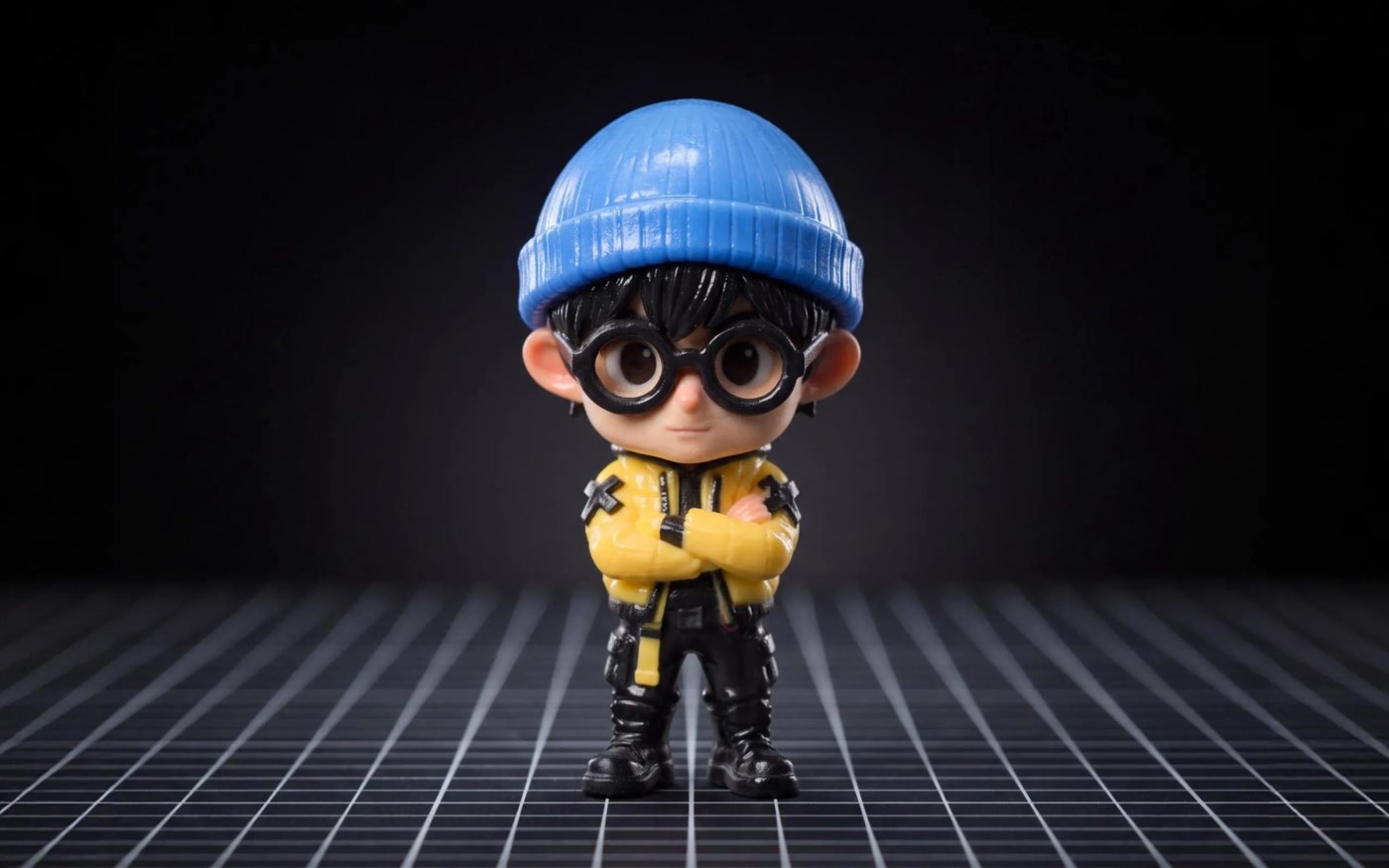 7 micron layer detail on a full-colour 3D print from the CJ270
