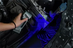 freescan combo 3d scanner scannig car engine