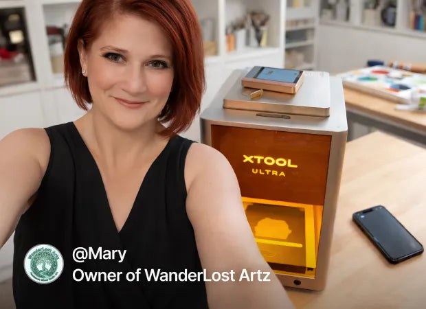 Mary, Wenderlust Arts — xTool F2 Ultra UV customer
