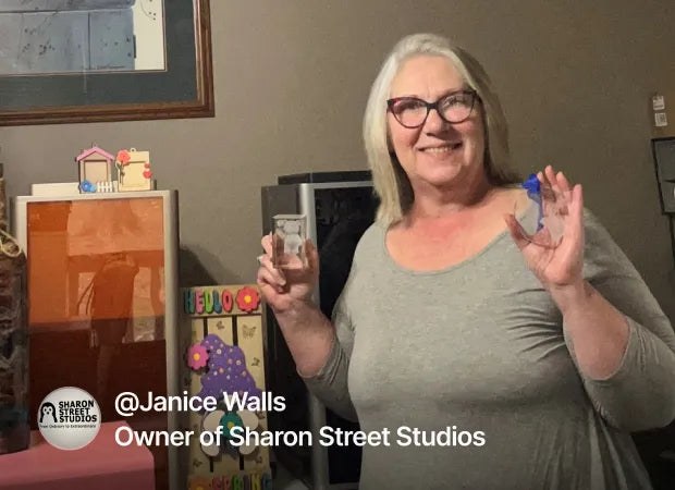 Jenny Wells, Sharon Street Studios — xTool F2 Ultra UV customer