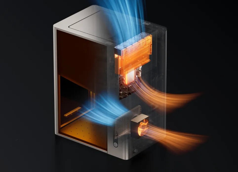 Stay cool, stay quiet on the xTool F2 Ultra UV