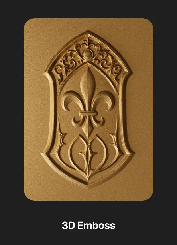 3D emboss