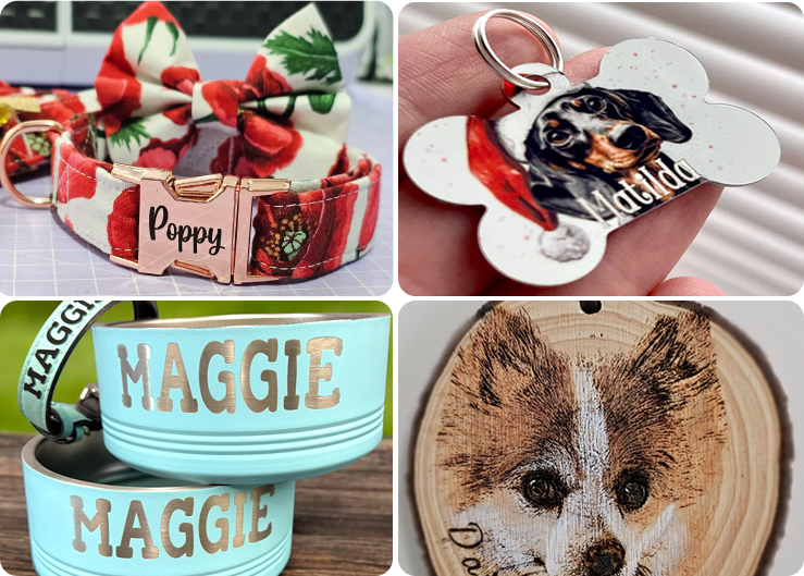 Pet Industry laser customization examples