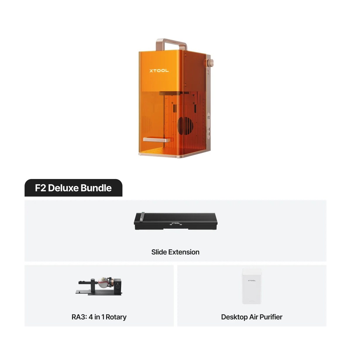 F2 Deluxe Bundle for the xTool F2
