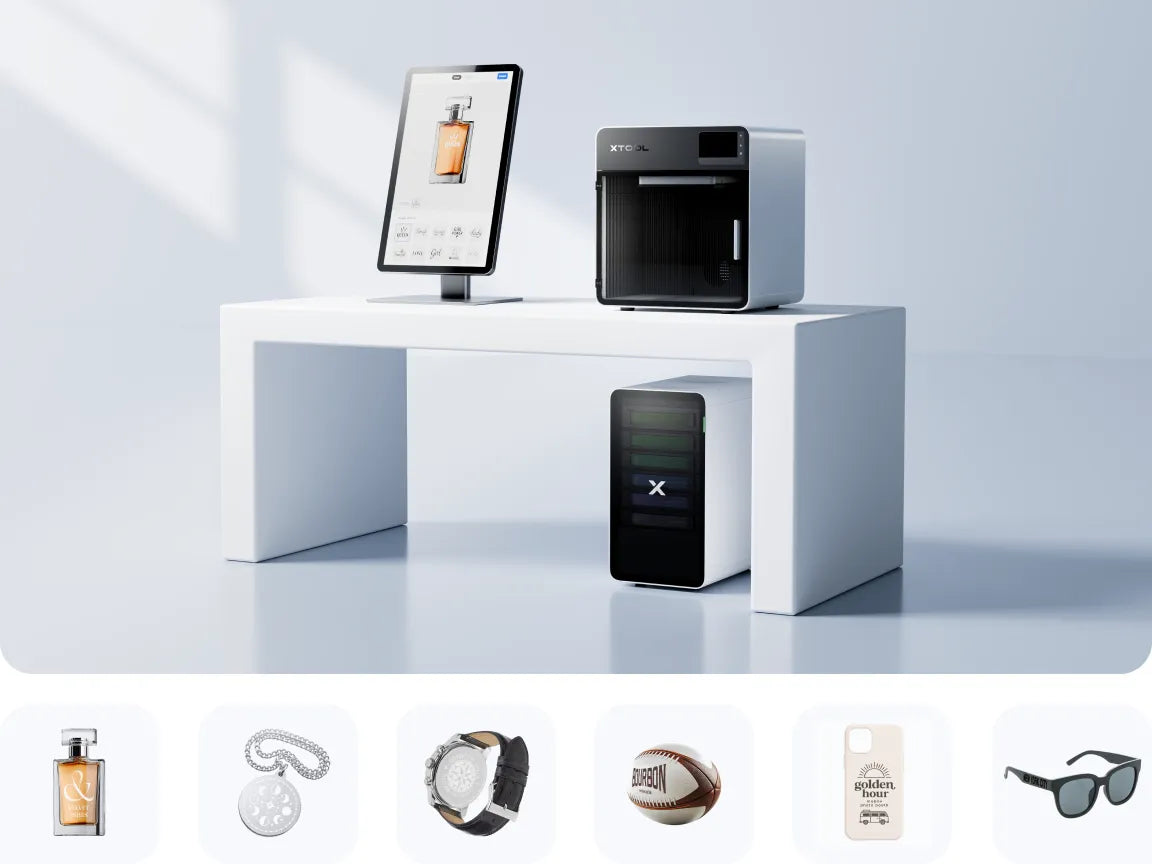 xTool Retail Marker - all-in-one laser customization solution