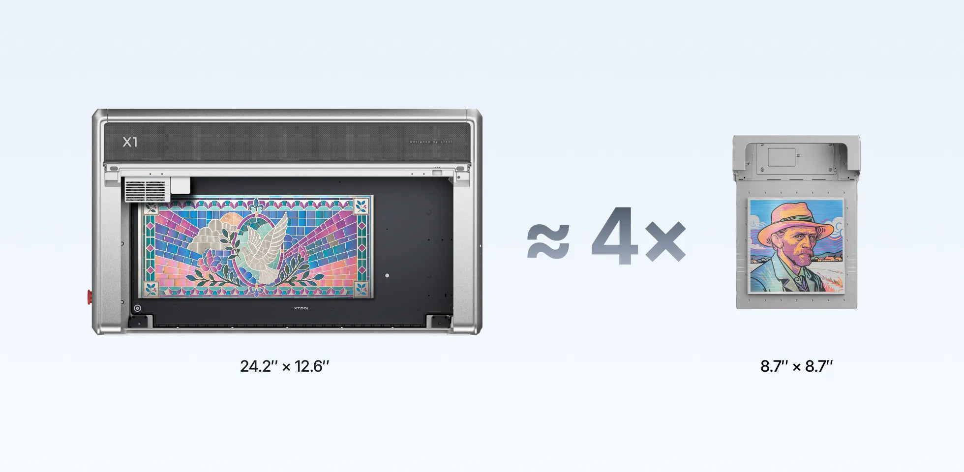 xTool X1 Metal Color Engraving